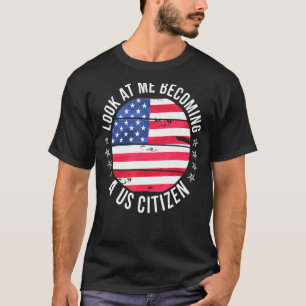 Proud New Us Citizen  Us Citizenship T-Shirt