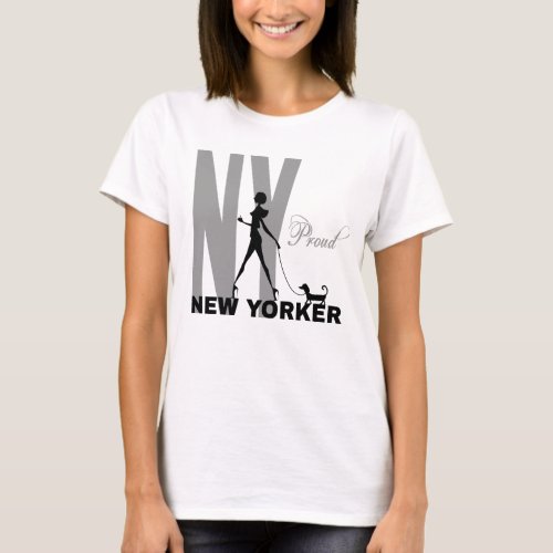 Proud New Yorker funny one_of_a_kind T_Shirt