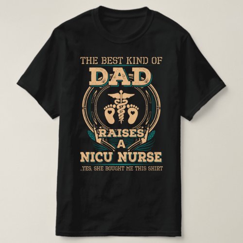 Proud NICU Nurses Dad  T_Shirt