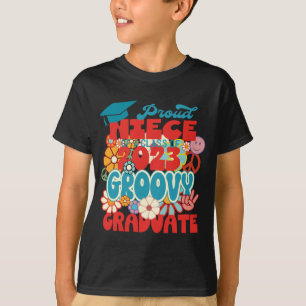 Proud NIECE of a Class of 2023 Graduate Retro T-Shirt