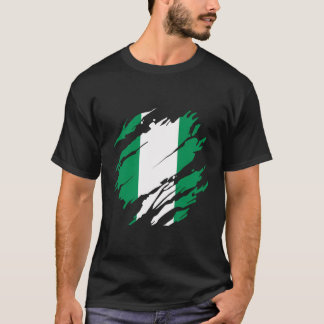 Proud Nigerian Flag Fans Nigeria T-Shirt