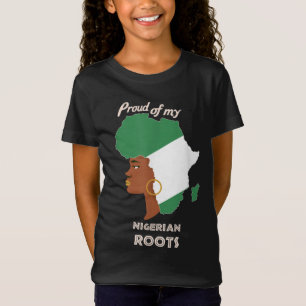 Proud Nigerian Roots Black History Month Women's T-Shirt