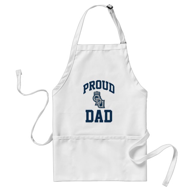 Proud ODU Dad Adult Apron (Front)