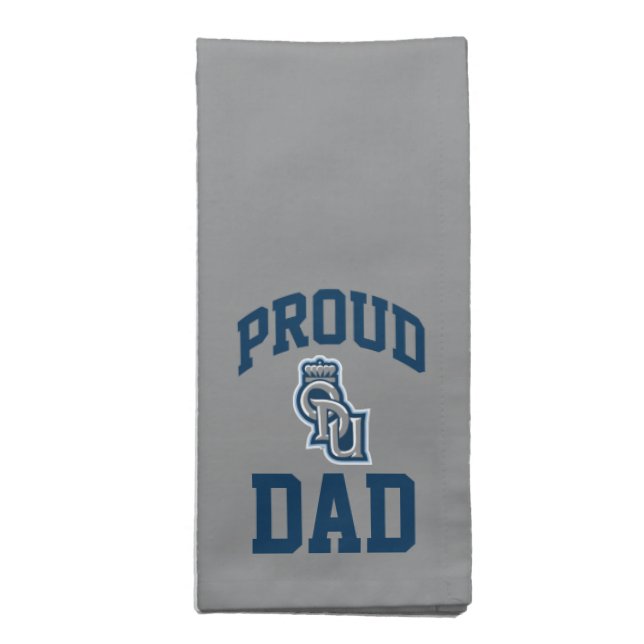 Proud ODU Dad Napkin (Folded)
