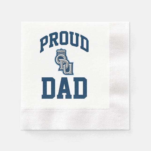 Proud ODU Dad Paper Napkins (Front)