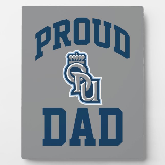 Proud ODU Dad Plaque (Front)