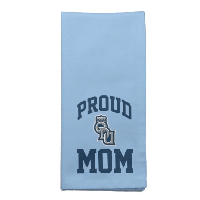 Proud ODU Mom Cloth Napkin (Folded)