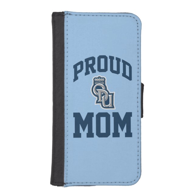 Proud ODU Mom iPhone Wallet Case (Front)