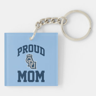 Proud ODU Mom Keychain