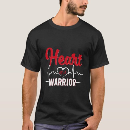 Proud Of A Heart Warrior Chd Awareness Gift T_Shirt