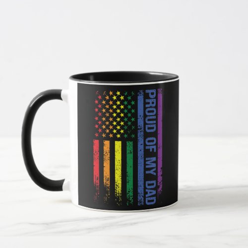 Proud of my dad LGBTQ CSD gay pride  Mug