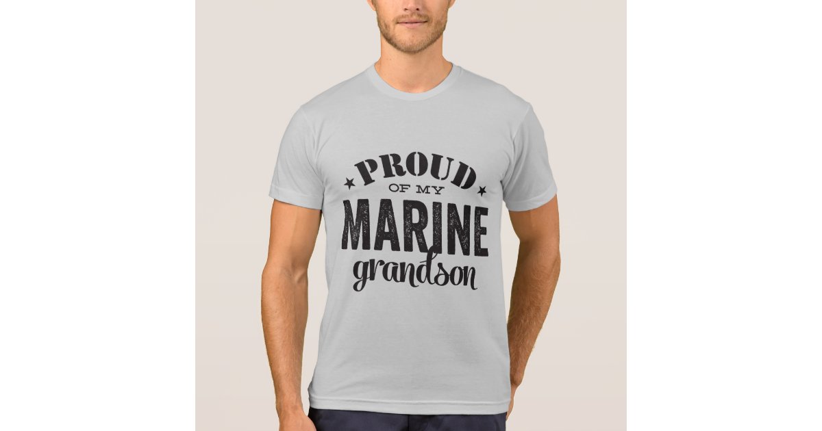 my grandson is a marine shirt