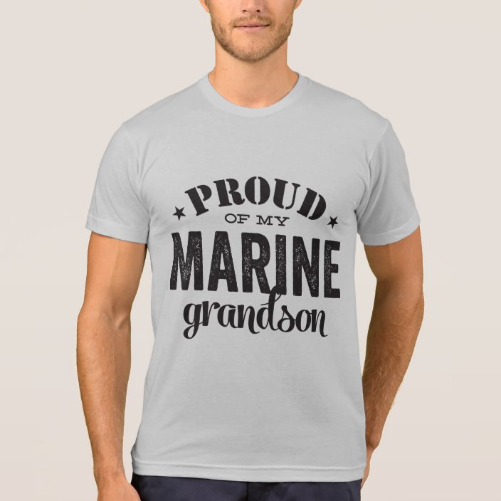 my grandson is a marine shirt