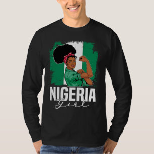 Proud Of My Nigerian Roots Nigeria BHM BLM Pride A T-Shirt