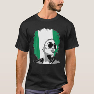 Proud Of My Nigerian Roots Nigeria BHM BLM Pride A T-Shirt