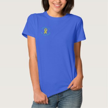 Proud Of  My Soldier Embroidered Shirt by brannye at Zazzle