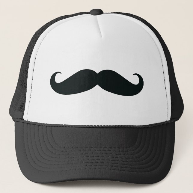 Proud of my Stache....Mustache Trucker Hat (Front)