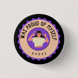 proud of myself pin