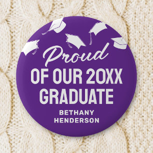 Proud of our 2026 Graduate Purple Button