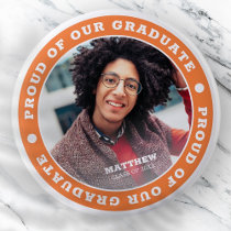 Proud of our Graduate 20XX | Graduation Photo Button