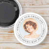 Proud of our Graduate 20XX Modern Graduation Photo