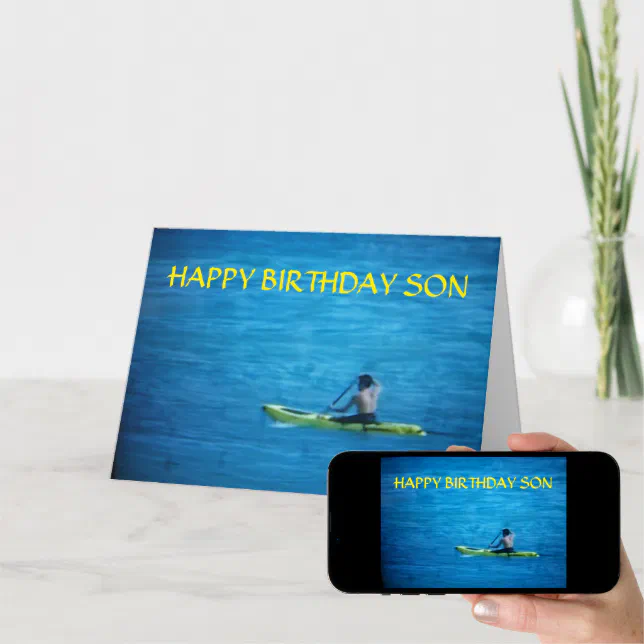No Limitz The Man You Have Become "PROUD OF THE MAN YOU'VE BECOME SON" CARD | Zazzle