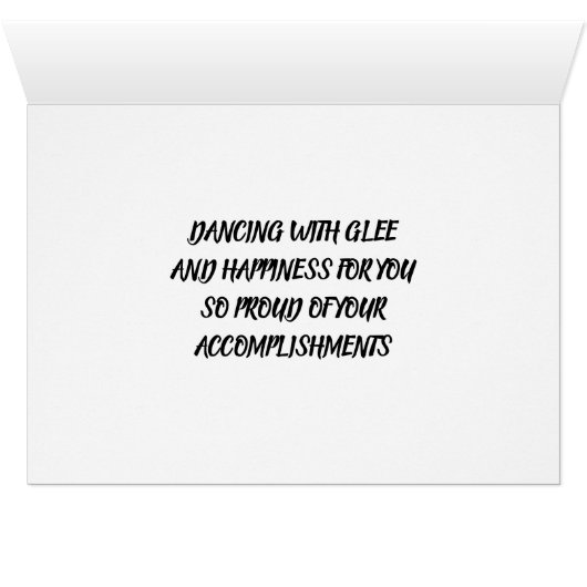 PROUD OF YOU **GRANDDAUGHTER** WISHES FOR FUTURE (Inside Horizontal (Bottom))