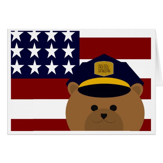 Proud of You - Police Officer Cards (Front Horizontal)