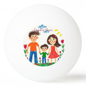Proud of your  Child's artwork painting  Ping Pong Ball