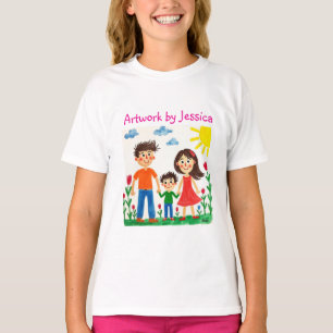 Proud of your  Child's artwork painting  T-Shirt