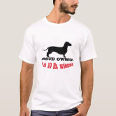 Proud Mom of a Wiener Dog Race Champion - Dachshund Racing T-Shirt