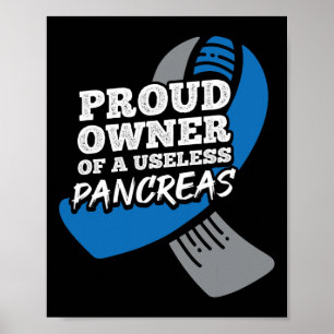 Proud Owner Of Useless Pancreas Diabetes  Poster