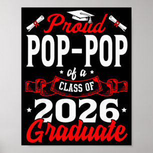 Proud P-p Of A Cl Of 2026 Graduate Senior Graduati Poster