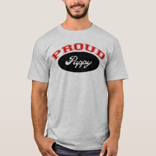 Proud Pappy (Red and Black) T-Shirt