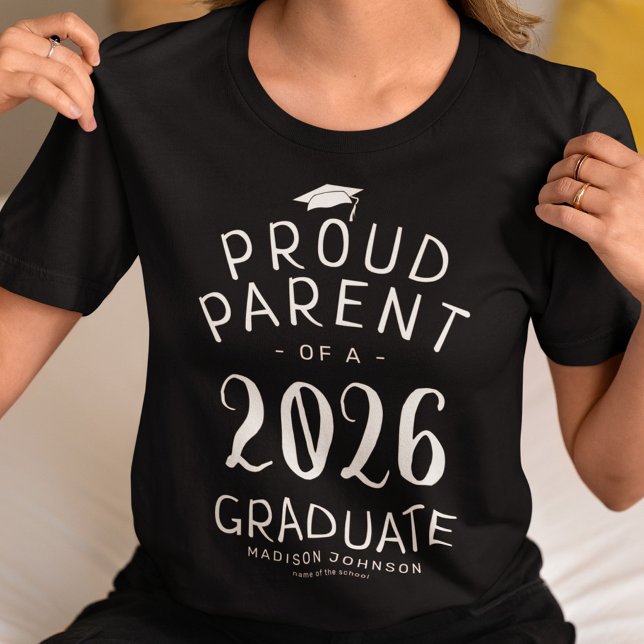 Proud Parent 2026 Graduate T-Shirt (Creator Uploaded)