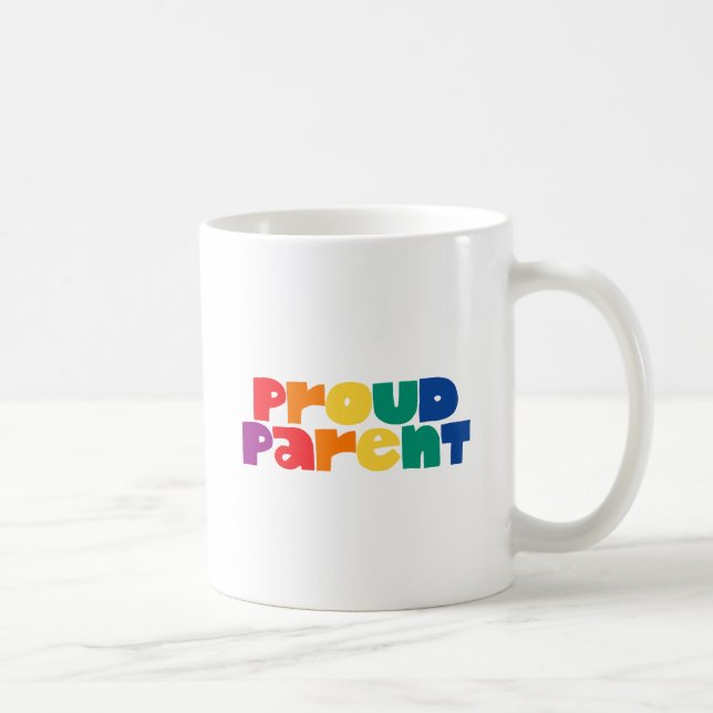 Proud Parent. Coffee Mug (Right)