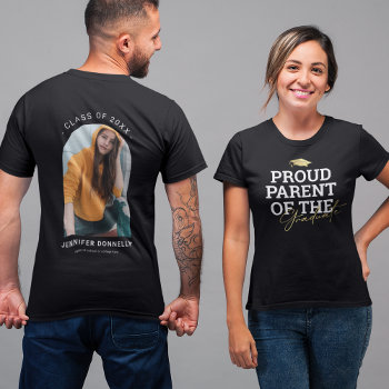 Proud Parent Graduation Day T-shirt by special_stationery at Zazzle
