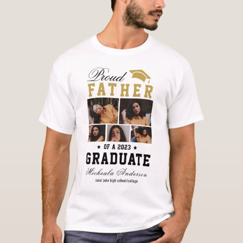 Proud Parent Mother of 2023 Graduate Senior T_Shirt