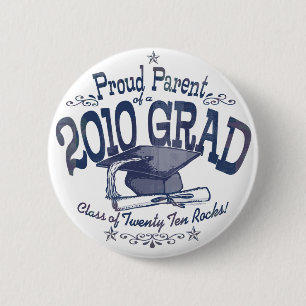 Proud Parent of 2010 Graduate Pinback Button