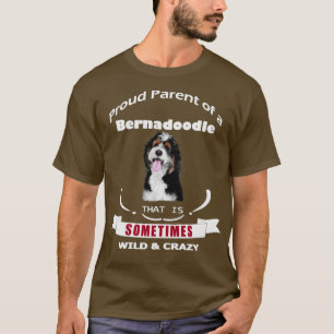 Proud parent of a bernadoodle dog T-Shirt