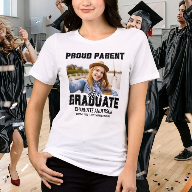 Proud Parent Of A Graduate Graduation  Tri-Blend Shirt (Creator Uploaded)