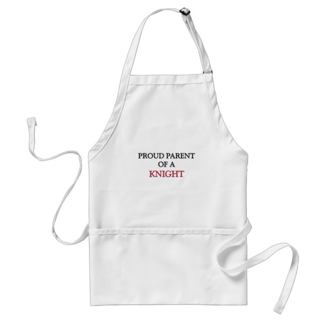 Proud Parent Of A KNIGHT Adult Apron (Front)