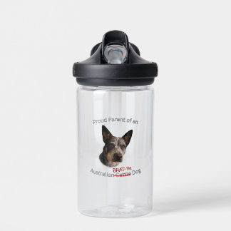 Proud Parent of Australian Brattle Dog Strike Water Bottle