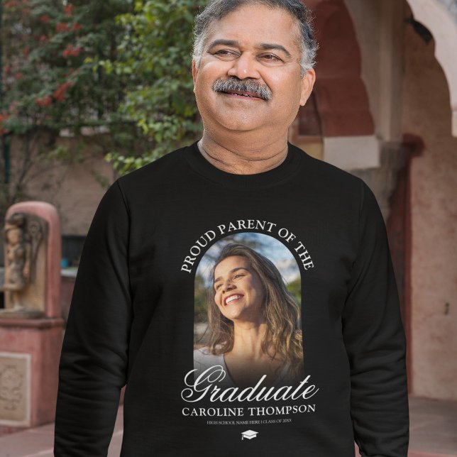 Proud Parent of the Graduate Photo Sweatshirt (Creator Uploaded)
