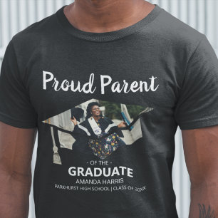 Proud Parent Of The Graduate Photo T-Shirt