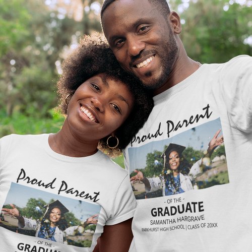 Proud Parent Of The Graduate  Photo T_Shirt
