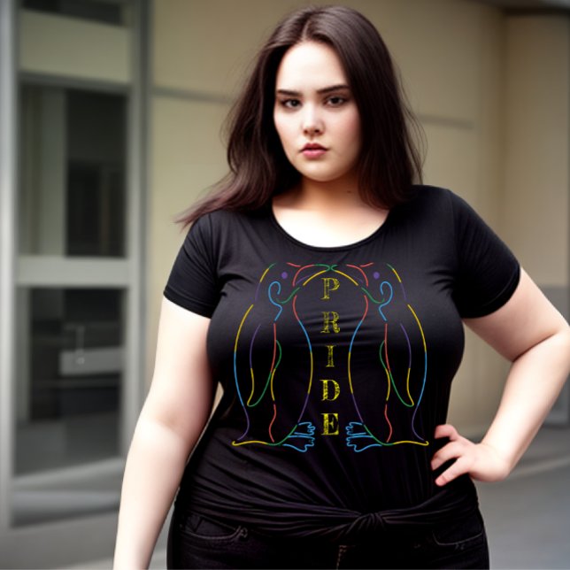 Proud Penguins: Celebrating Animal Pride T-shirt (Creator Uploaded)