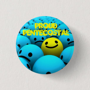Proud Pentecostal Pinback Button