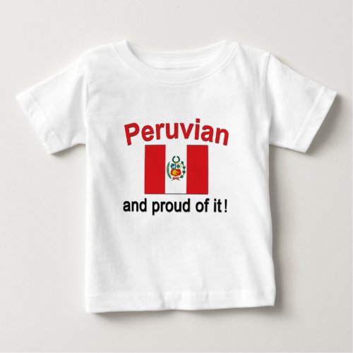 Proud Peruvian Baby T_Shirt