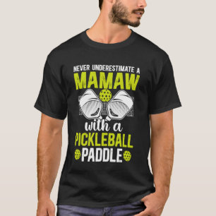 Proud Pickleball Mamaw Pickleball Player Mamaw Gra T-Shirt